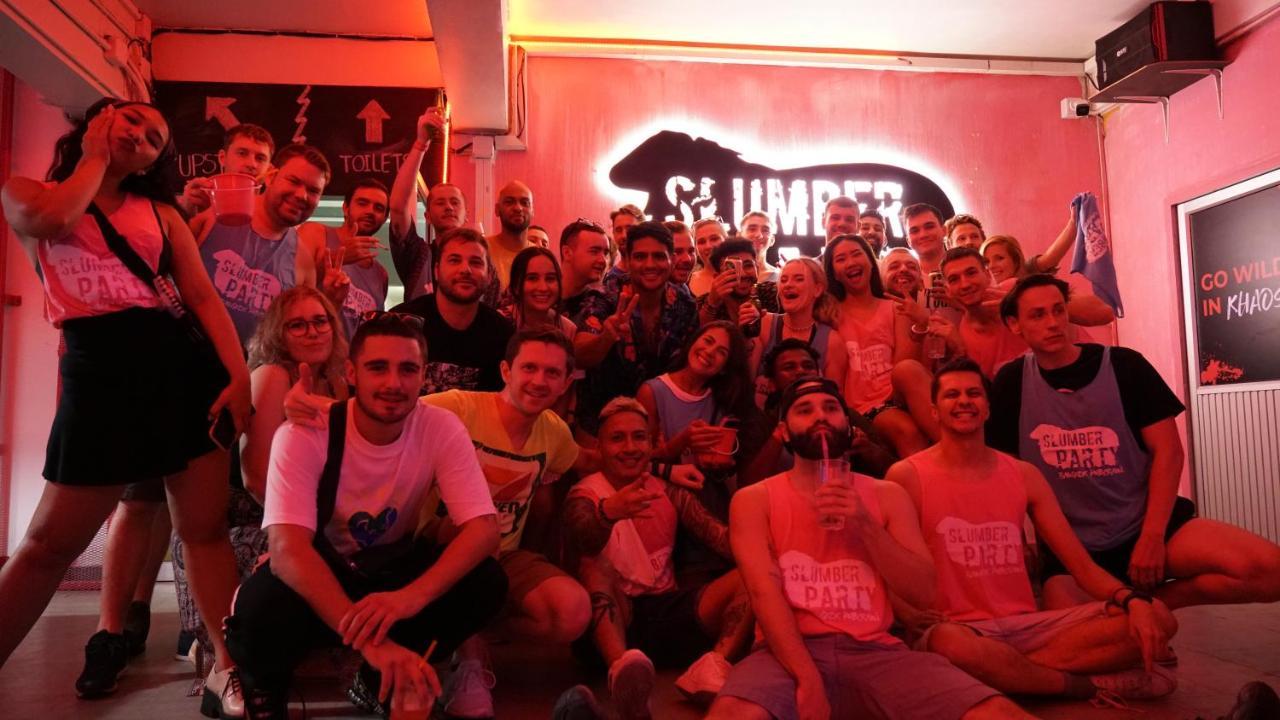 Хостел Slumber Party Bangkok Khaosan Екстер'єр фото