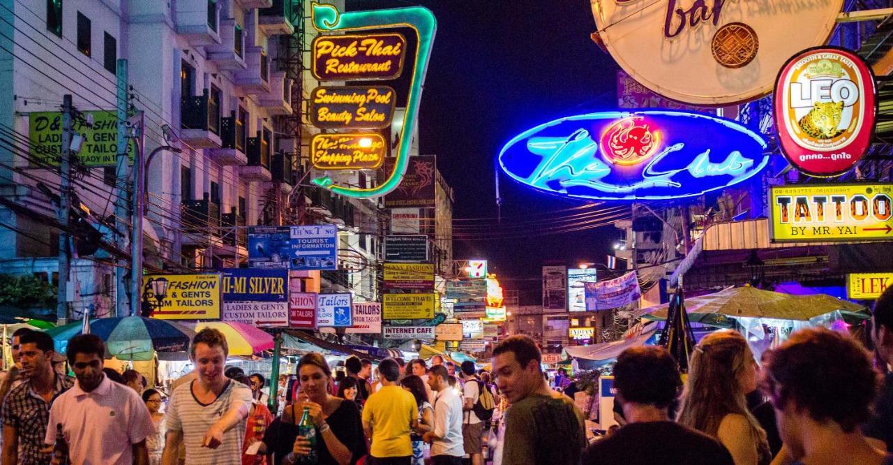 Хостел Slumber Party Bangkok Khaosan Екстер'єр фото