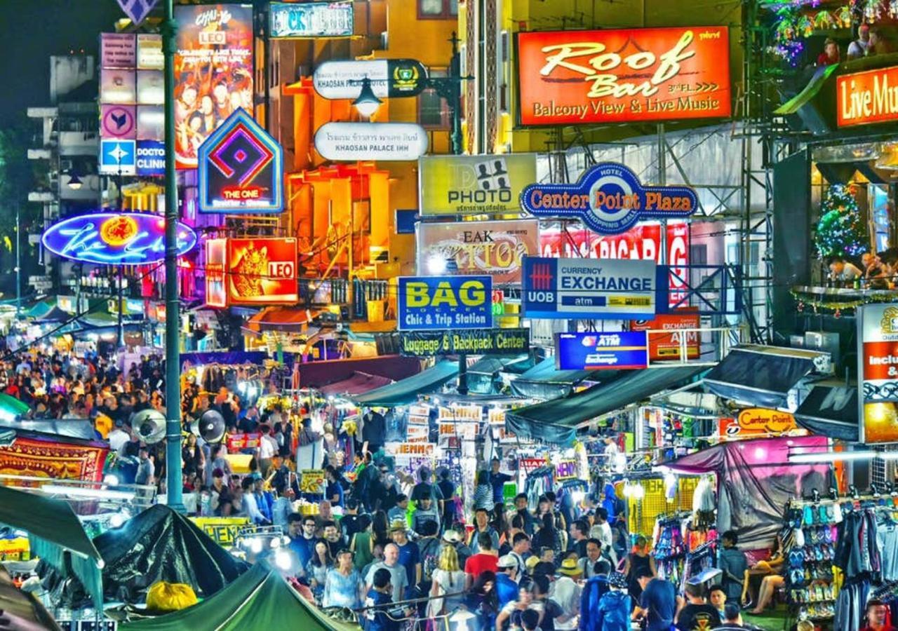 Хостел Slumber Party Bangkok Khaosan Екстер'єр фото